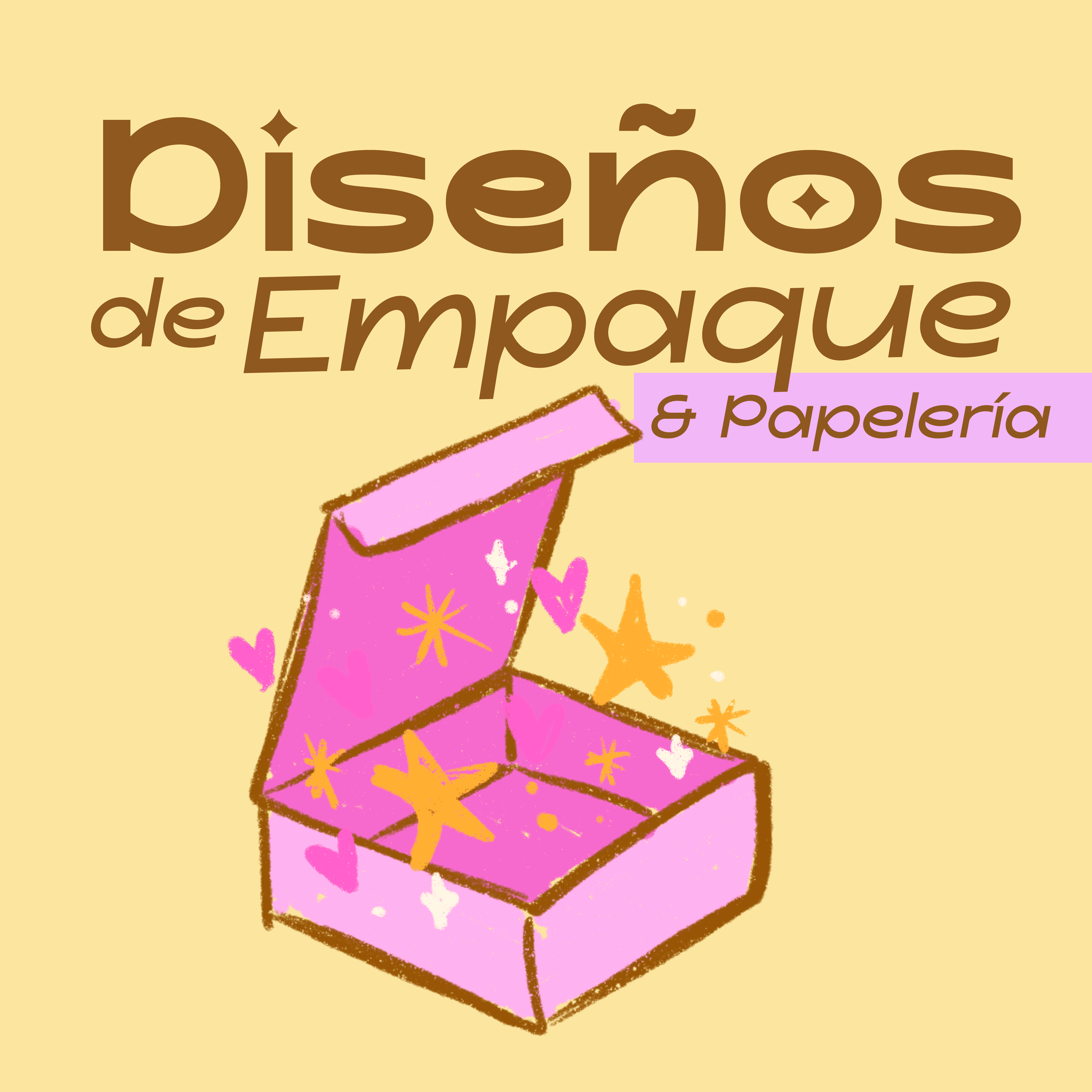 Diseño de empaques y papelería