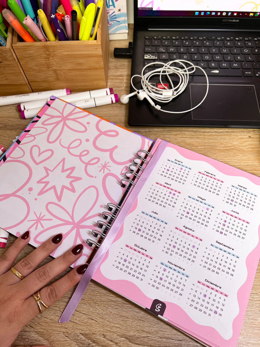 Agenda Atemporal ✶ Mi Año❤