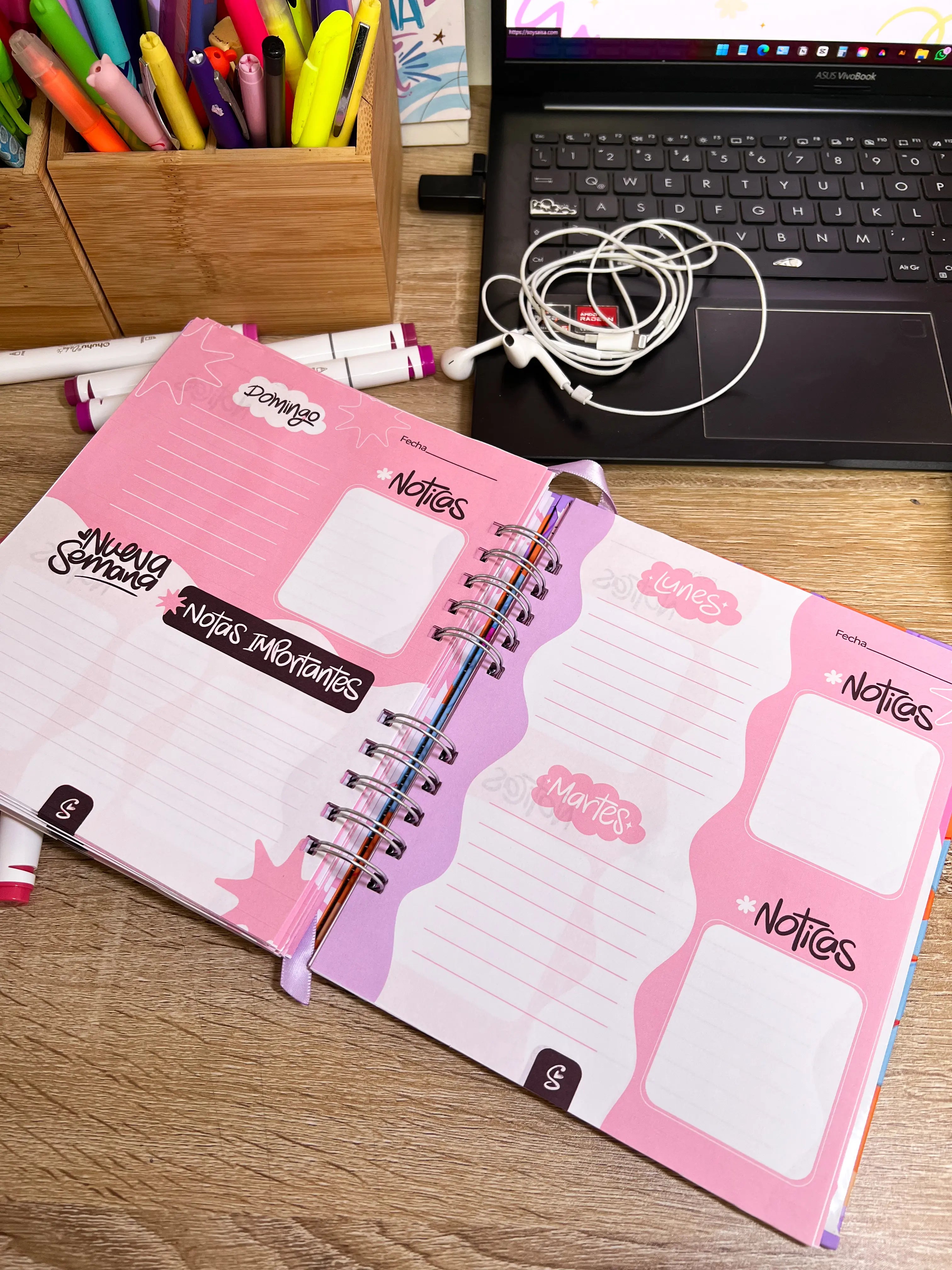 Agenda Atemporal ✶ Mi Año❤