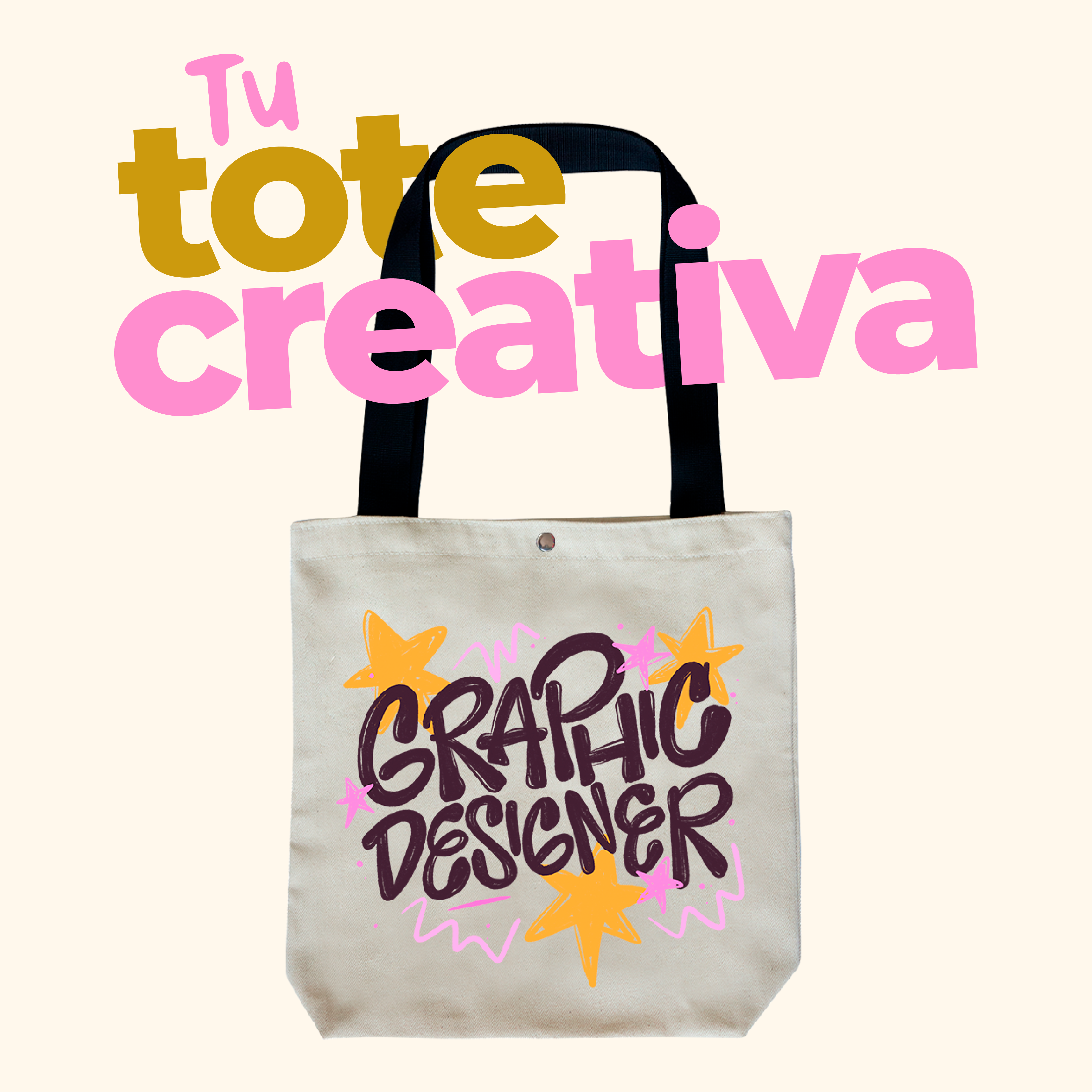 Tote Bag Mood: Diseñador Gráfico