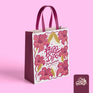 Diseño de Bolsa Floral ❀ Mamá Especial